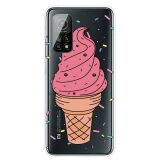 Силіконовий (TPU) чохол Deexe Pretty Glossy для Xiaomi Mi 10T / Mi 10T Pro - Red Ice Cream (228741A)