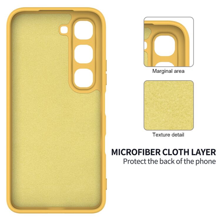 Силіконовий (TPU) чохол Deexe Silicone Case для Infinix Hot 70 Pro - Green: фото 7 з 9