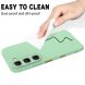 Силіконовий (TPU) чохол Deexe Silicone Case для Infinix Hot 70 Pro - Green (331109G). Фото 9 з 9