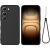 Силіконовий (TPU) чохол Deexe Silicone Case для Infinix Hot 70 Pro - Black: фото 1 з 9