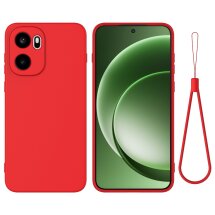 Силиконовый (TPU) чехол Deexe Silicone Case для OnePlus 15R / Ace 6 / Ace 6T - Red: фото 1 из 9