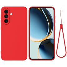 Силиконовый (TPU) чехол Deexe Silicone Case для Samsung Galaxy S26 Plus - Red: фото 1 из 9