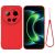 Силиконовый (TPU) чехол Deexe Silicone Case для Xiaomi 17 Ultra - Red: фото 1 из 9