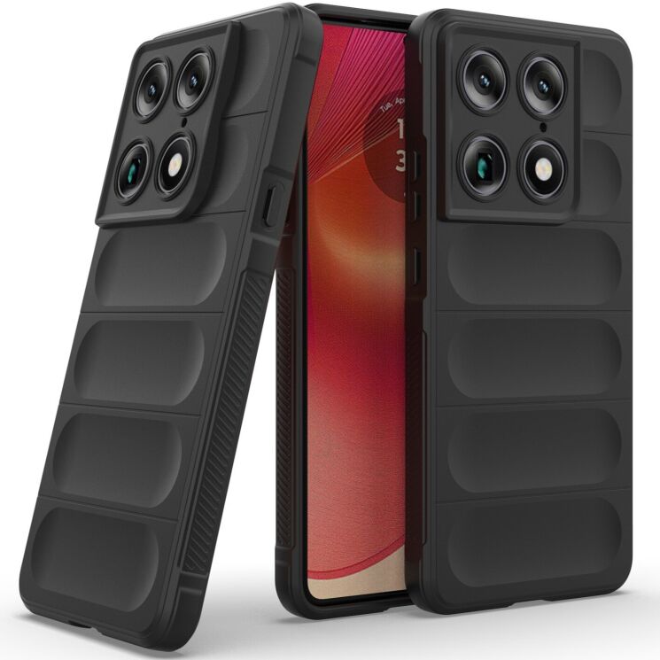 Силиконовый (TPU) чехол Deexe Terra Case для Motorola Signature - Black (407611B) Силиконовый (TPU) чехол Deexe Terra Case для Motorola Signature - Black: фото 2 из 6