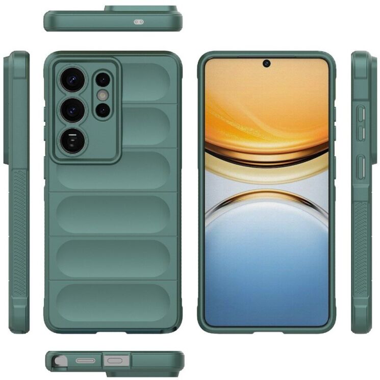 Силиконовый (TPU) чехол Deexe Terra Case для Samsung Galaxy S26 Ultra - Dark Grey: фото 5 из 5