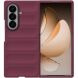 Силіконовий (TPU) чохол Deexe Terra Case (FF) для Samsung Galaxy Fold 8 Ultra - Wine Red (424015WR). Фото 6 з 9