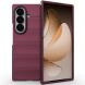 Силіконовий (TPU) чохол Deexe Terra Case (FF) для Samsung Galaxy Fold 8 Ultra - Wine Red (424015WR). Фото 4 з 9
