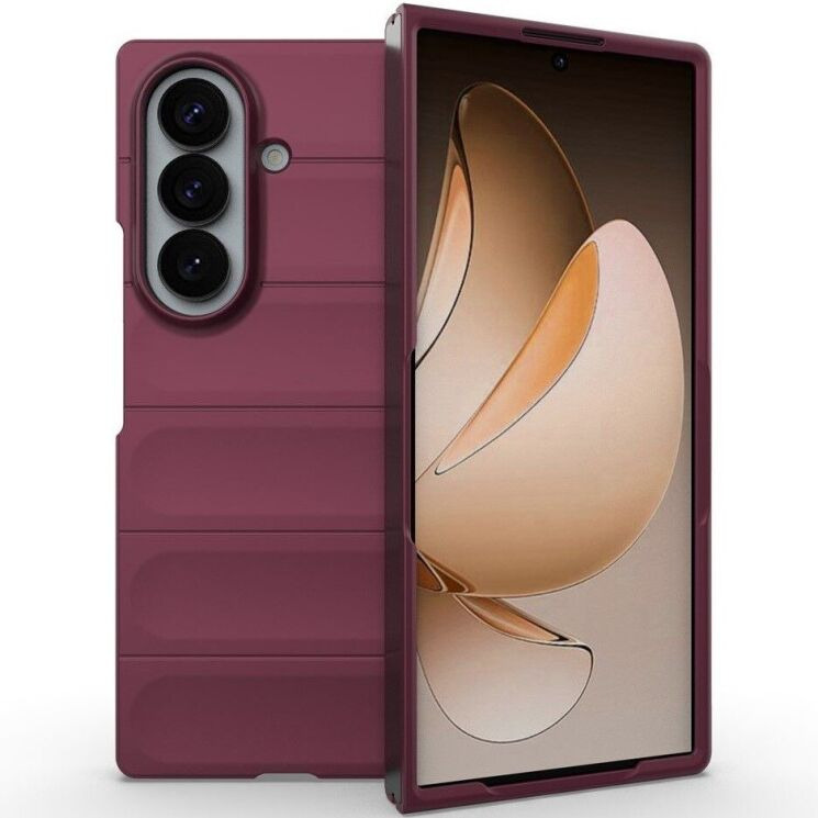 Силіконовий (TPU) чохол Deexe Terra Case (FF) для Samsung Galaxy Fold 8 Ultra - Wine Red (424015WR) Силіконовий (TPU) чохол Deexe Terra Case (FF) для Samsung Galaxy Fold 8 Ultra - Wine Red: фото 4 з 9