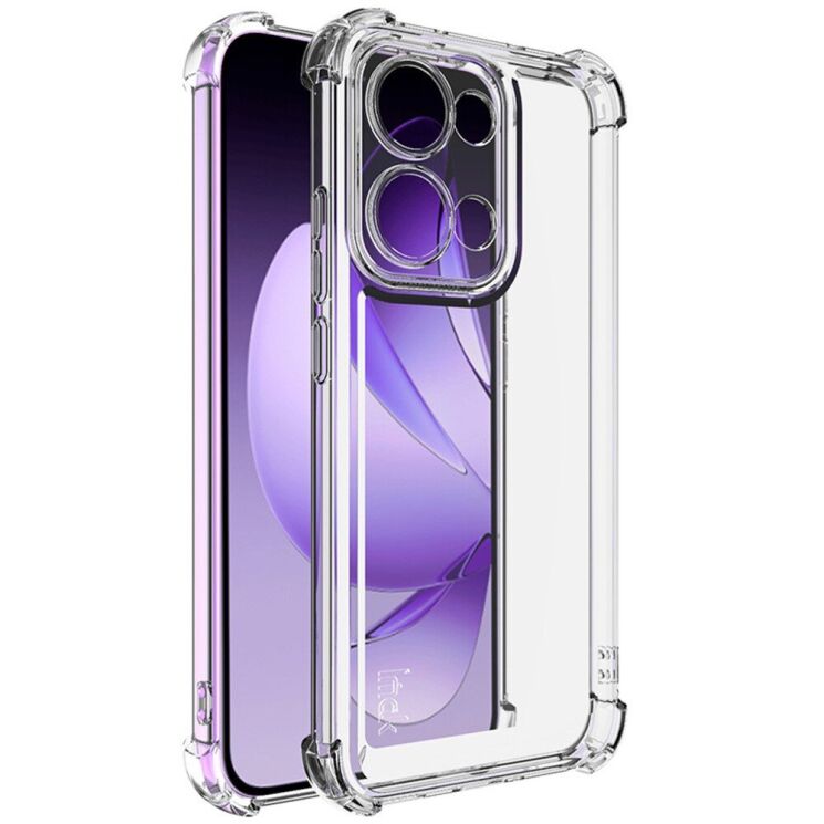 Силиконовый (TPU) чехол IMAK UX-4 Series для OPPO Reno 13 5G - Transparent: фото 1 из 11
