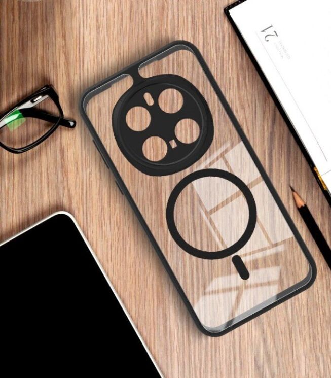 Силиконовый (TPU) чехол IMAK UX-9A Series with MagSafe для Honor Magic 7 Pro - Black: фото 13 из 13