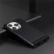 Силиконовый (TPU) чехол MOFI Carbon Fiber для Apple iPhone 16 Pro Max - Blue (360411L). Фото 3 из 12