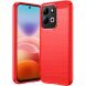 Силіконовий (TPU) чохол UniCase Carbon для Xiaomi Redmi 17 - Red (429022R). Фото 1 з 9