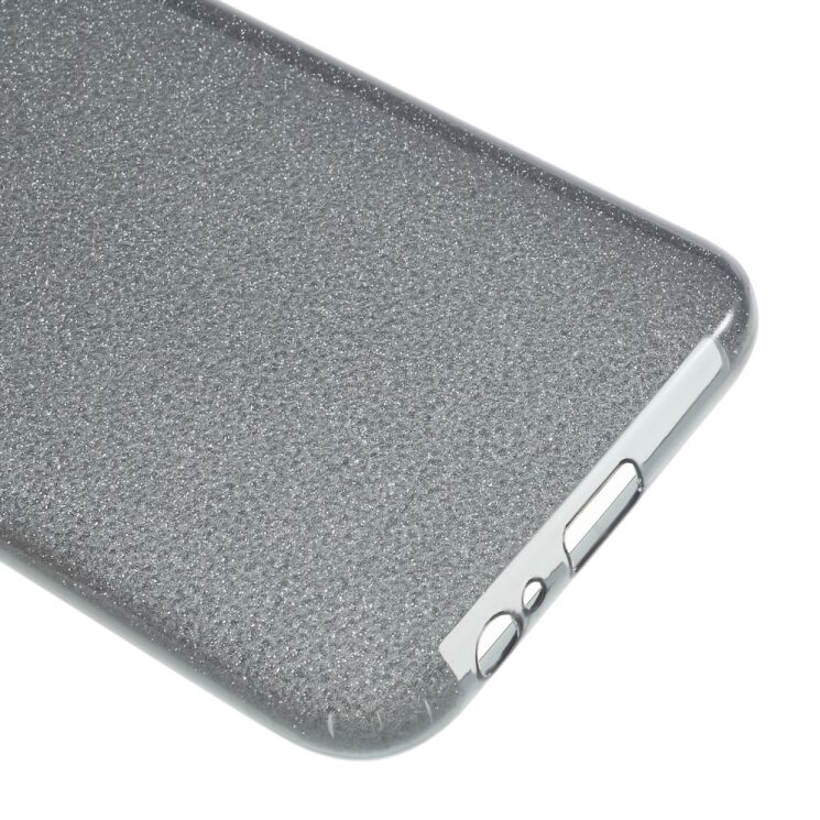 Силиконовый (TPU) чехол UniCase Glitter Cover для Samsung Galaxy J6 2018 (J600) - Grey: фото 5 из 6