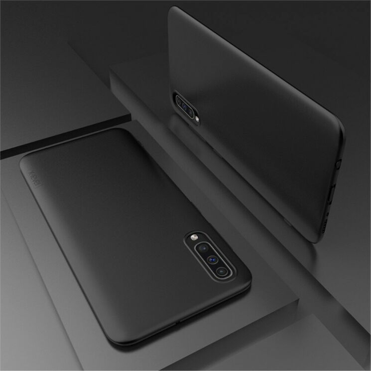Силиконовый (TPU) чехол X-LEVEL Matte для Samsung Galaxy A70 (A705) - Black: фото 1 из 6