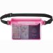 Вологозахисний чохол UniCase Swimming Bag - Transparent / Pink (981875TP). Фото 1 з 10