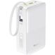 Внешний аккумулятор Baseus EnerFill FC51 Bipow 2 Pro 22.5W (30000mAh) + кабель Type-C (E0028100) - White (995737W). Фото 1 из 6