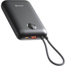 Внешний аккумулятор SWISSTEN VoltBox PD35W (20000mAh) + кабель Type-C + Lightning - Black: фото 1 из 7