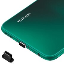 Заглушка от пыли Deexe Dust Guard Type-C - Black: фото 1 из 1