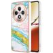 Захисний чохол Deexe Marble Case для OPPO Reno 12 F/FS - Light Green (360131LG). Фото 1 из 6