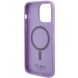 Защитный чехол Guess Saffiano MagSafe для Apple iPhone 15 Pro Max - Purple (349627V). Фото 6 из 7