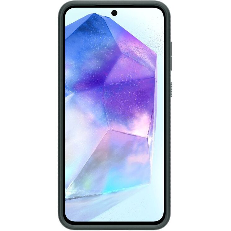 Защитный чехол Spigen (SGP) Liquid Air для Samsung Galaxy A55 (A556) - Abyss Green: фото 7 из 18