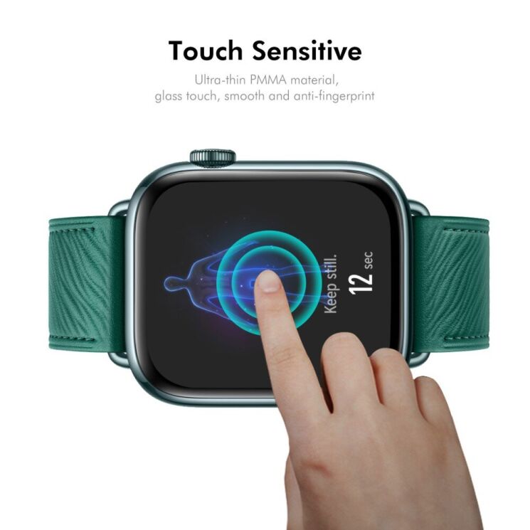 Защитная пленка ENKAY 3D Curved Film для Xiaomi Mi Smart Band 9 Pro - Black: фото 5 из 8