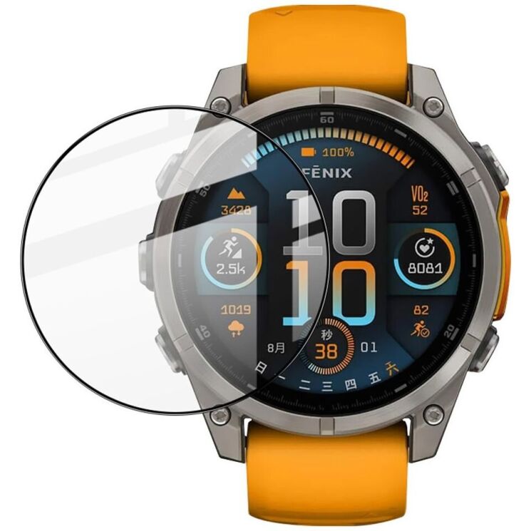 Защитная пленка IMAK Watch Film для Garmin Fenix 8 (51mm) - Black: фото 1 из 7