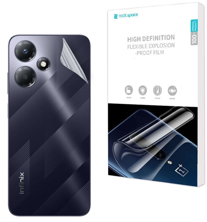 Захисна плівка на задню панель RockSpace Explosion-Proof SuperClear для Infinix Hot 30 Play (X6835B): фото 1 з 9