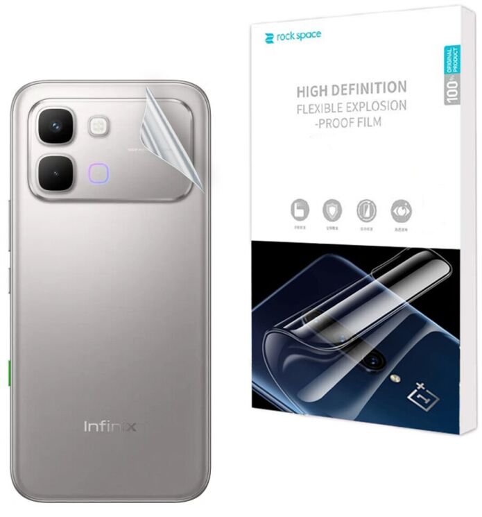 Защитная пленка на заднюю панель RockSpace Explosion-Proof SuperClear для Infinix Note Edge: фото 1 из 9