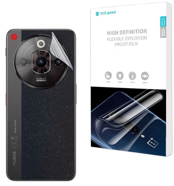 Захисна плівка на задню панель RockSpace SuperClear для ZTE Nubia Focus Pro: фото 1 з 9