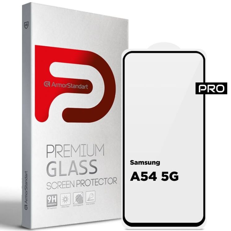 Защитное стекло ArmorStandart Pro 5D для Samsung Galaxy A54 (A546) - Black: фото 1 из 7