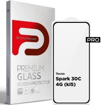 Захисне скло ArmorStandart Pro 5D для TECNO Spark 30C - Black: фото 1 з 6