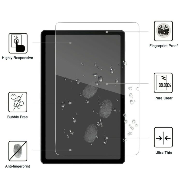 Защитное стекло Deexe HD Glass для Xiaomi Redmi Pad 2: фото 2 из 4