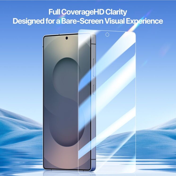 Захисне скло DUX DUCIS Roga Series для Samsung Galaxy S25 Ultra (S938) - Clear: фото 6 з 13