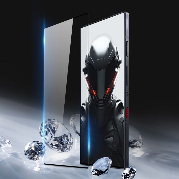 Захисне скло DUX DUCIS Side Glue для ZTE Nubia Red Magic 9 Pro - Black: фото 4 з 8