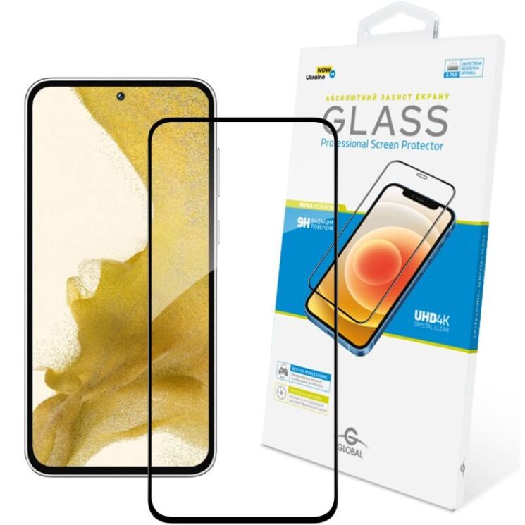 Защитное стекло Global Full Glue для Samsung Galaxy A35 (A356) - Black: фото 1 из 4