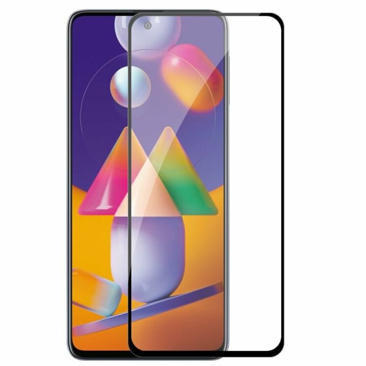 Защитное стекло HAT PRINCE Full Glue Cover для Samsung Galaxy M31s (M317) - Black: фото 1 из 10