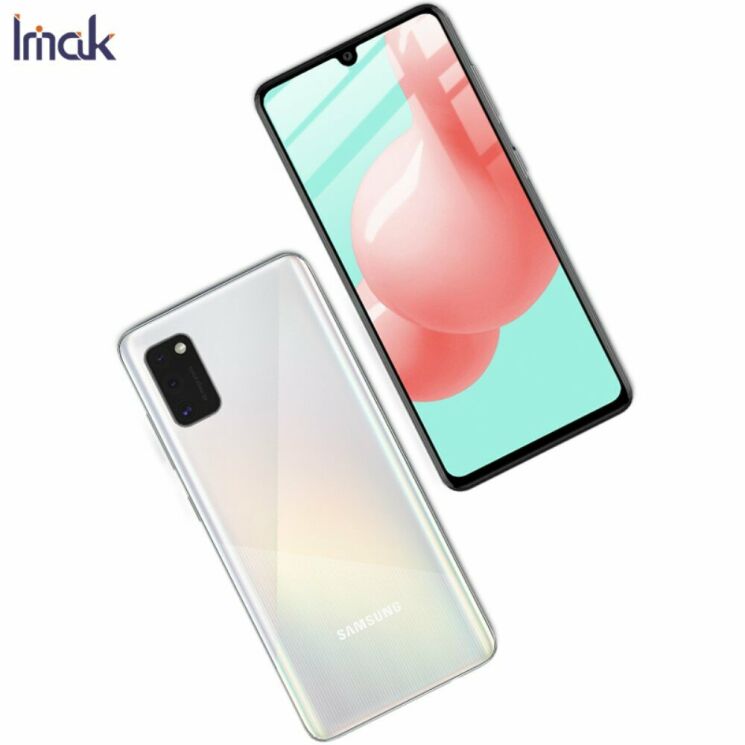 Защитное стекло IMAK 5D Pro+ Full Glue для Samsung Galaxy A41 (A415) - Black: фото 4 из 12
