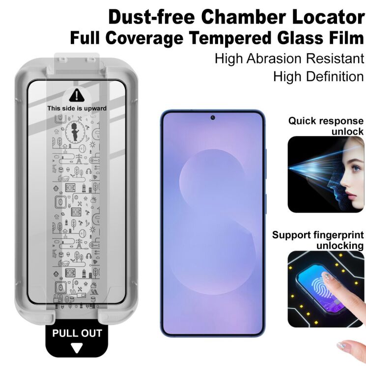 Захисне скло IMAK Easy Install Full Glue для Samsung Galaxy S26 Plus (S947) - Black (404372B) Захисне скло IMAK Easy Install Full Glue для Samsung Galaxy S26 Plus (S947) - Black: фото 3 з 9