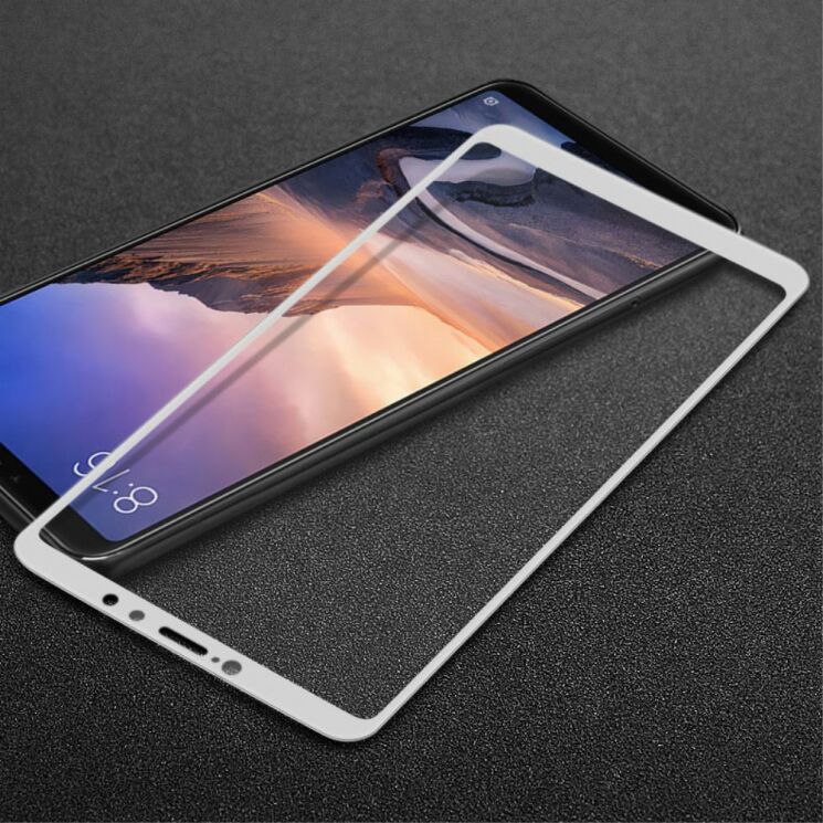 Защитное стекло IMAK Full Protect для Xiaomi Mi Max 3 - White: фото 1 из 4