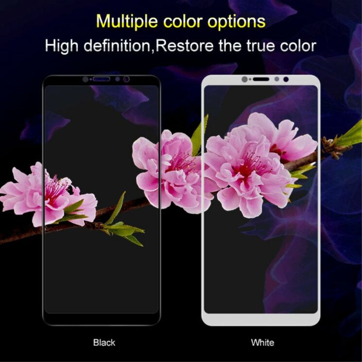 Защитное стекло IMAK Full Protect для Xiaomi Mi Max 3 - White: фото 3 из 4