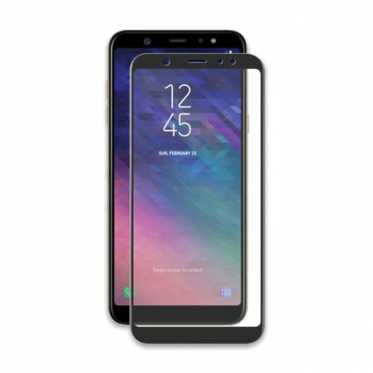 Защитное стекло INCORE Full Glue для Samsung Galaxy A8 (A530) - Black: фото 1 из 3