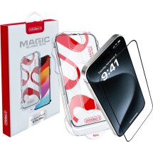 Захисне скло Intaleo MagicBox для Apple iPhone 15 Pro Max - Black: фото 1 з 8