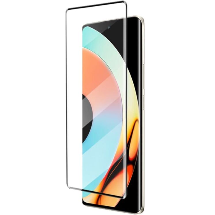 Защитное стекло MOCOLO 3D Curved Full Size для Realme 10 Pro+ - Black: фото 2 из 9