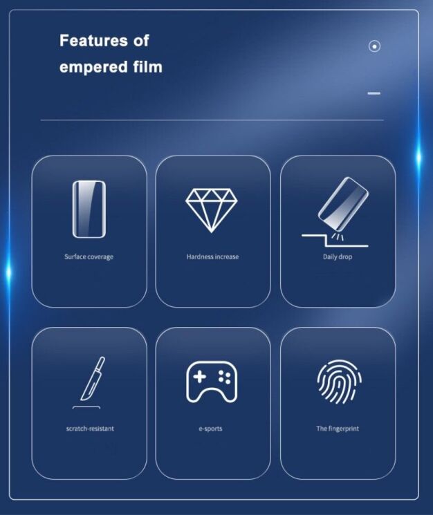 Защитное стекло MOCOLO 3D Curved Full Size для Realme 10 Pro+ - Black: фото 8 из 9