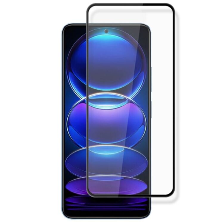 Защитное стекло MOCOLO Full Glue Cover для Xiaomi Redmi Note 12 Pro 5G / Poco X5 Pro - Black: фото 1 из 10