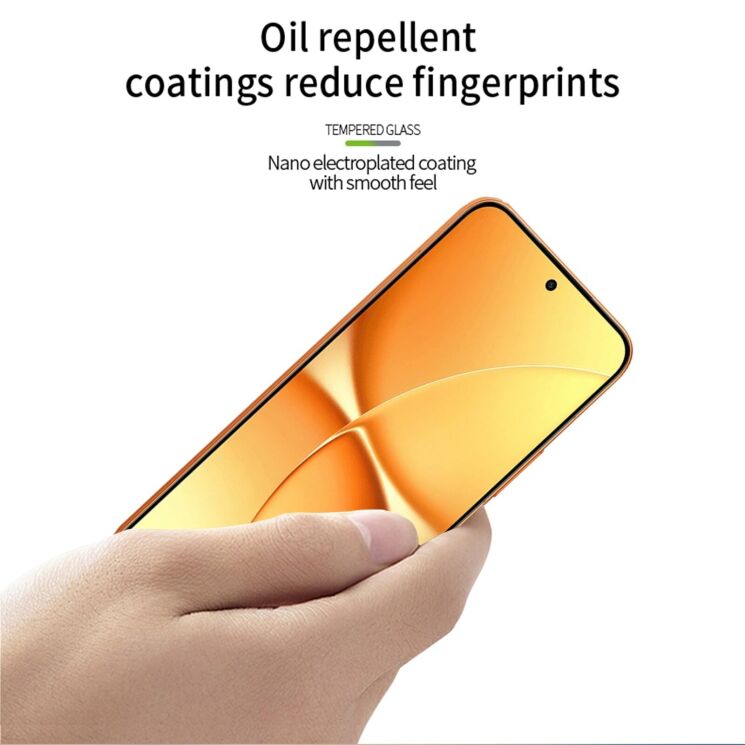 Защитное стекло MOFI 3D Curved Full Glue для Xiaomi Poco X8 Pro Max - Black (408938B) Защитное стекло MOFI 3D Curved Full Glue для Xiaomi Poco X8 Pro Max - Black: фото 5 из 9