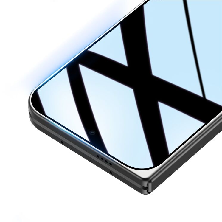 Защитное стекло на экран Dux Ducis Full Coverage для Google Pixel 11 Pro Fold - Black: фото 4 из 7