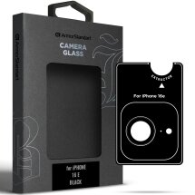 Захисне скло на камеру ArmorStandart Supreme Black Icon для Apple iPhone 16e - Black: фото 1 з 12