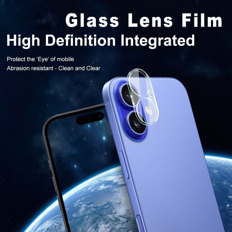 Захисне скло на камеру IMAK Integrated Lens Protector для Apple iPhone 17: фото 2 з 6